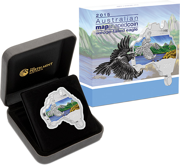2015-Australian-Map-Shaped-Wedge-Tailed-Eagle-@-Direct-Coins